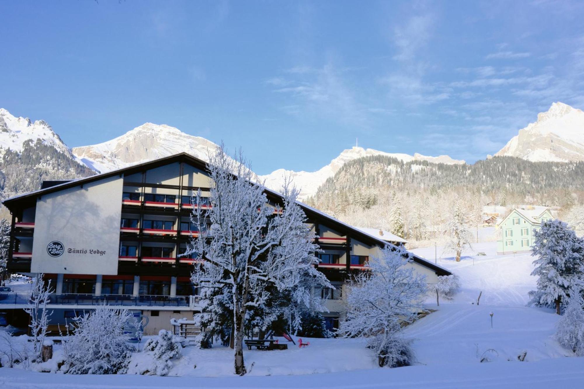 Hotel Saentis Lodge Unterwasser Eksteriør billede